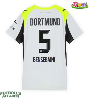 Borussia Dortmund Ramy Bensebaini #5 Bortatröja Kvinnor 2025-26 Kortärmad